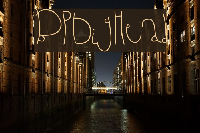 BPbigHead Font examples