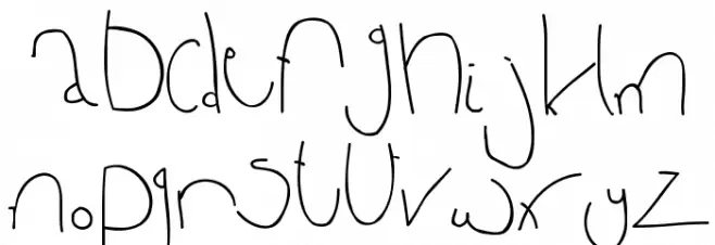 BPbigHead Font LOWERCASE