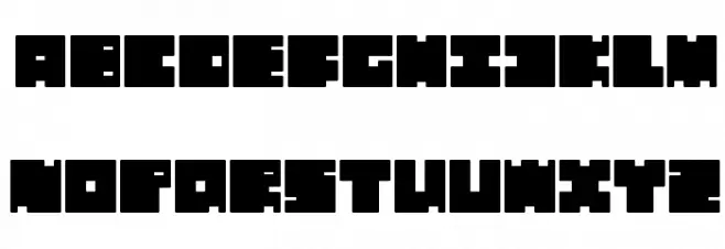 BPchubbyFat Шрифта ВЕРХНИЙ