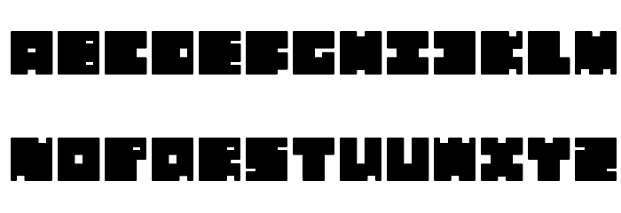 BPchubbyFat Font LOWERCASE