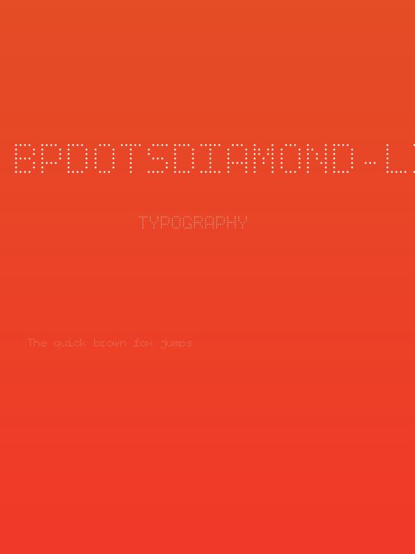 BPdotsDiamond-Light Poster