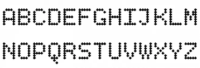 BPdotsPlus-Bold Polices MAJUSCULES