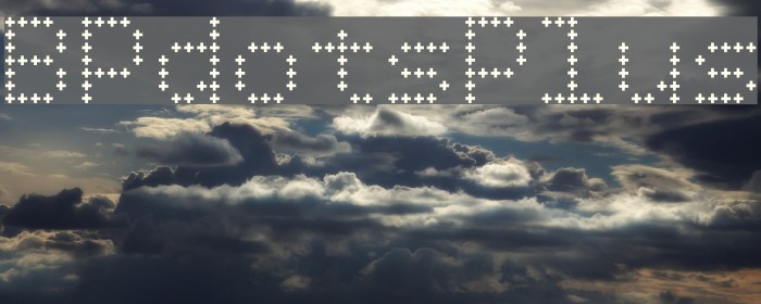BPdotsPlus Font examples
