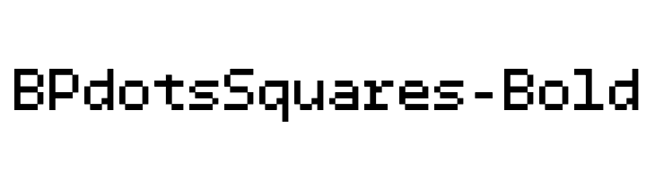 BPdotsSquares-Bold  لخطوط تنزيل