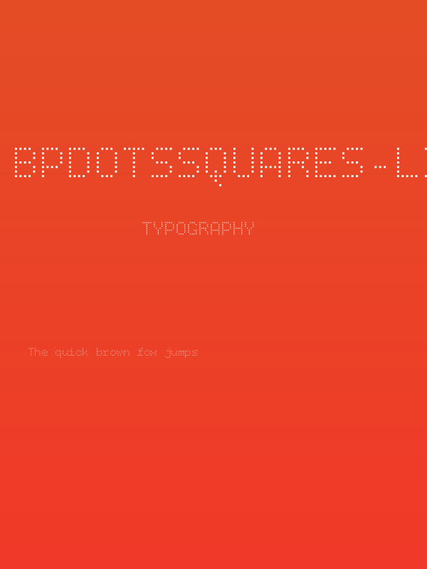 BPdotsSquares-Light Poster