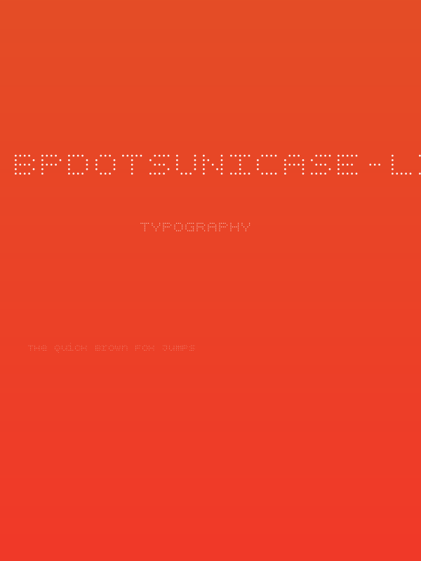 BPdotsUnicase-Light Poster