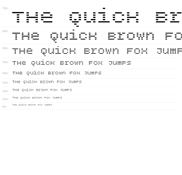 BPdotsUnicaseMinus-Bold Waterfall