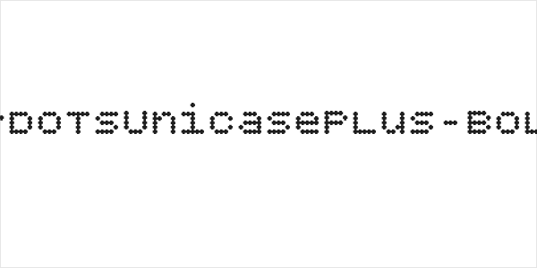 BPdotsUnicasePlus-Bold Logo