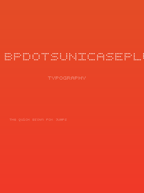 BPdotsUnicasePlus Poster