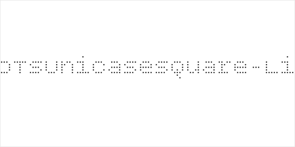 BPdotsUnicaseSquare-Light Logo