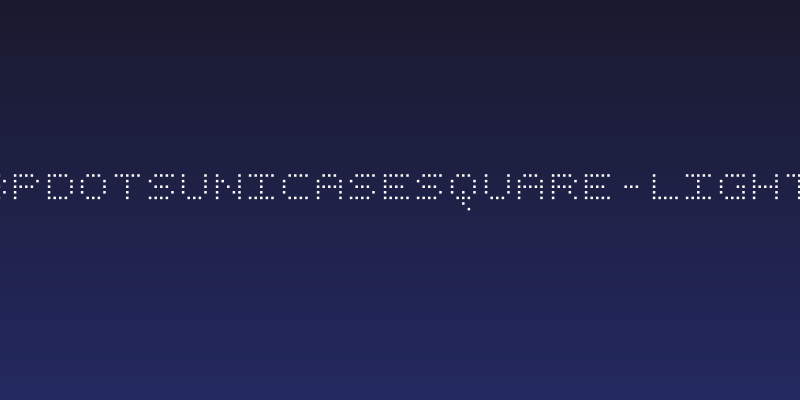 BPdotsUnicaseSquare-Light Social Header