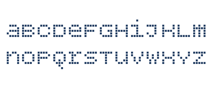 BPdotsUnicaseSquare Lowercase