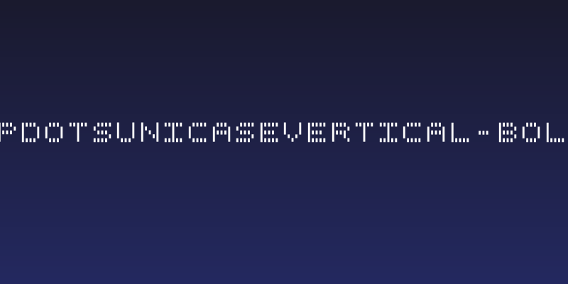 BPdotsUnicaseVertical-Bold Social Header