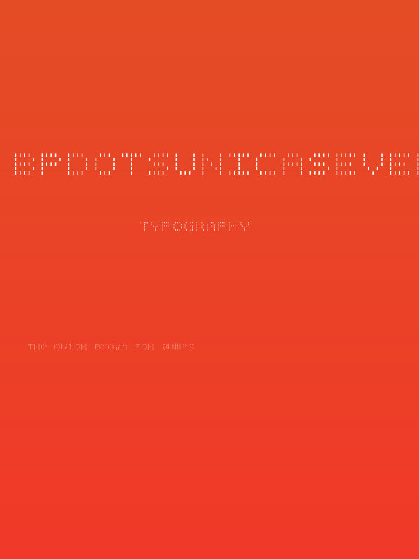 BPdotsUnicaseVertical Poster