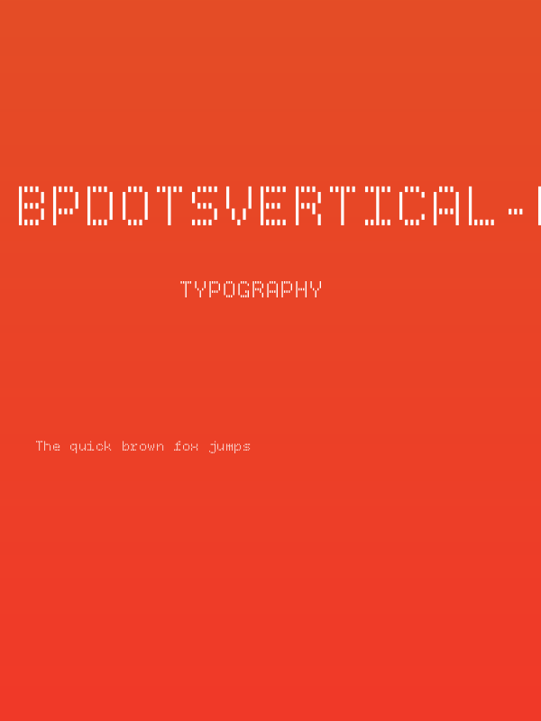 BPdotsVertical-Bold Poster