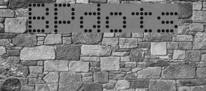 BPdots Font examples