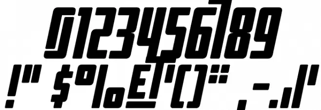 BPimperial-Italic Font OTHER CHARS