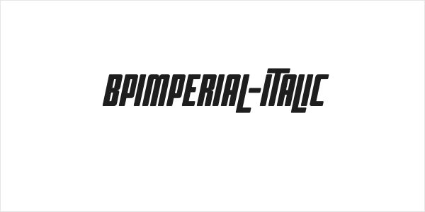 BPimperial-Italic Logo