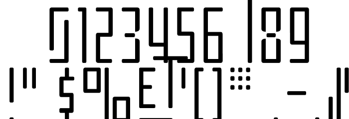 BPimperial-Light Font OTHER CHARS