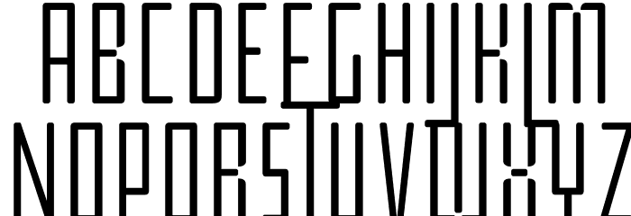 BPimperial-Light Font LOWERCASE