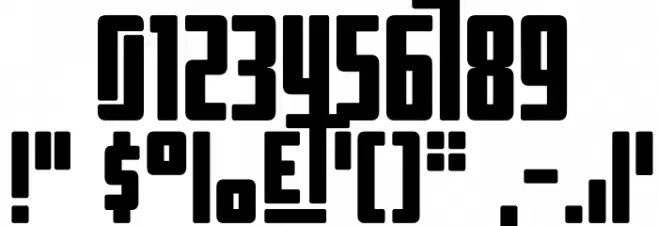 BPimperial Font OTHER CHARS