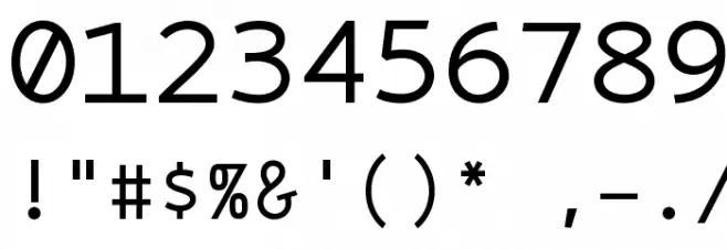 BPmono Fonte OUTROS PERSONAGENS