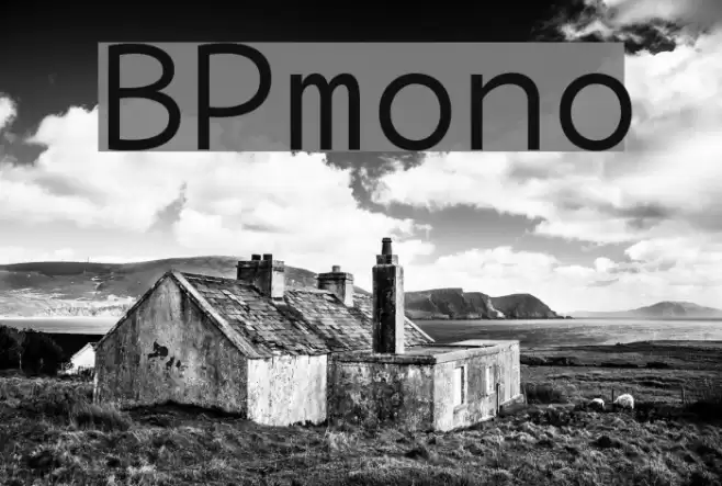 BPmono Fonte examples