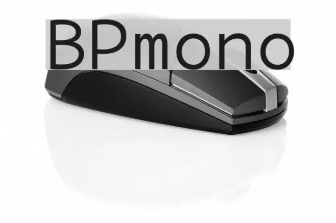 BPmono Fonte examples