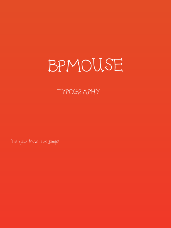 BPmouse Poster