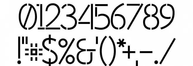 BPpong Font OTHER CHARS