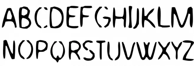BPpongGrunge Шрифта ВЕРХНИЙ