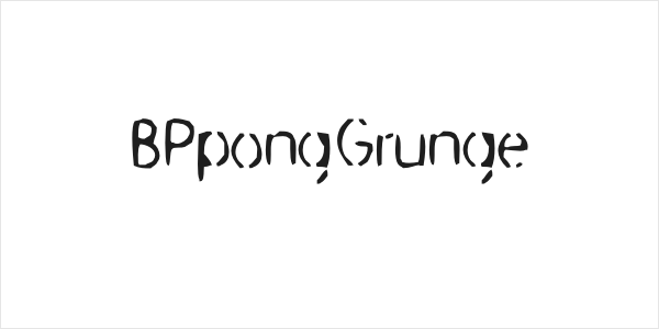 BPpongGrunge Logo