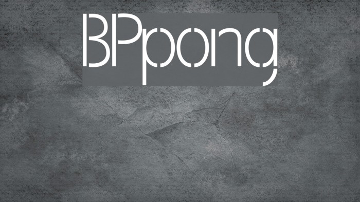BPpong Example 2