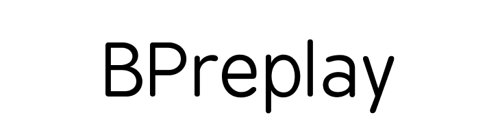 BPreplay Font