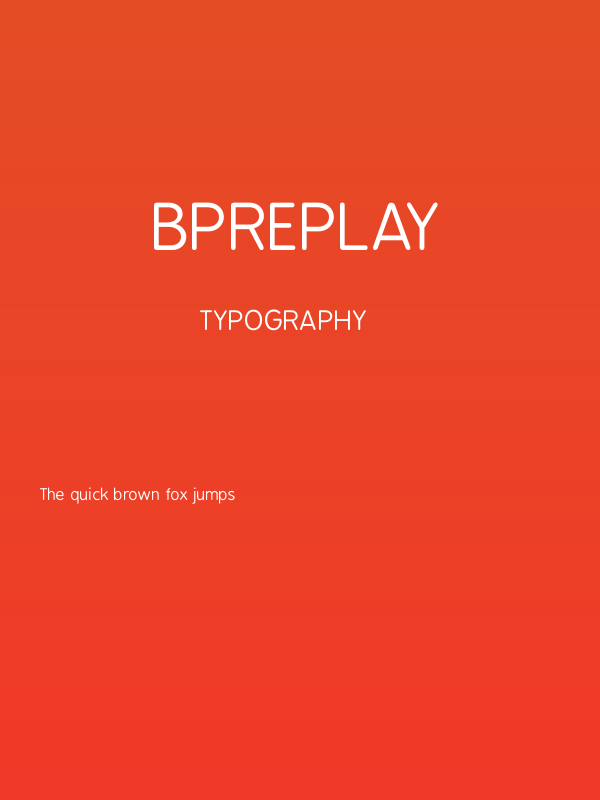 BPreplay Poster
