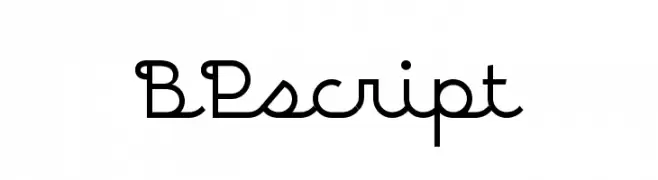 BPscript  Fuentes Gratis Descargar