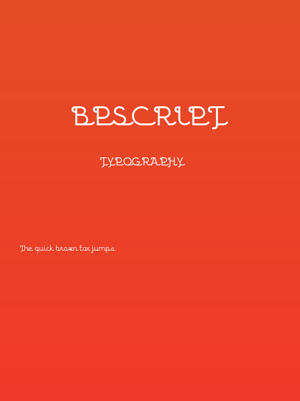 BPscript Poster