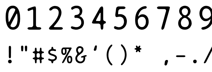 BPtypewrite Schriftart Anderer Schreiben