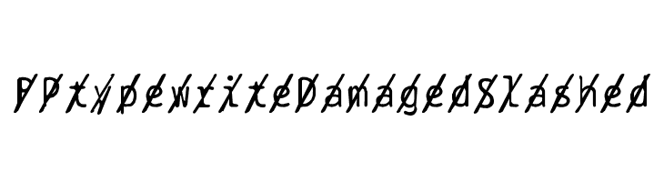 BPtypewriteDamagedSlashed  Descarca Fonturi Gratis