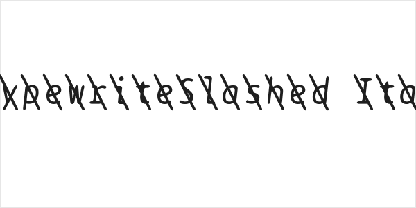 BPtypewriteSlashed Italic Logo