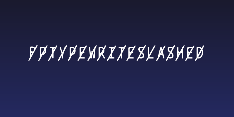 BPtypewriteSlashed Social Header