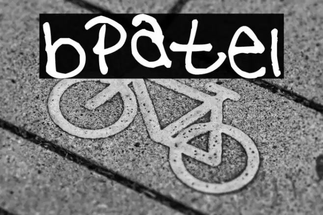 bpatel フォント examples