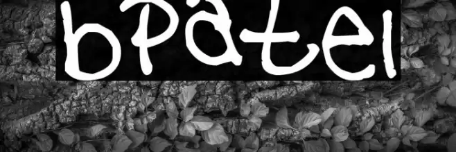 bpatel フォント examples