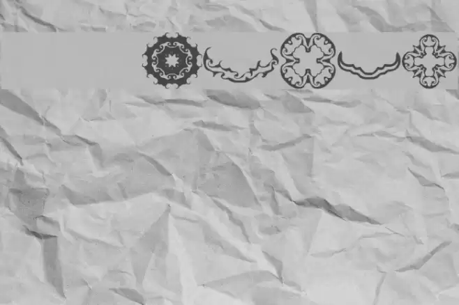 BR Thorns Font examples