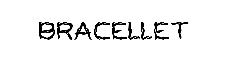 BRACELLET Font