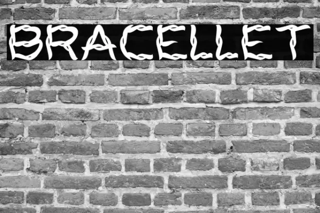 BRACELLET Caratteri examples