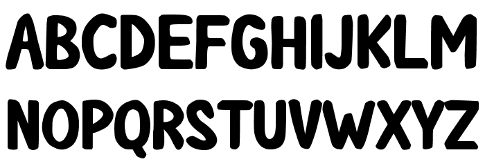 BRADLEY Font UPPERCASE