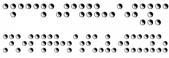 BRAILLE TAIJITU Fuentes MINÚSCULAS