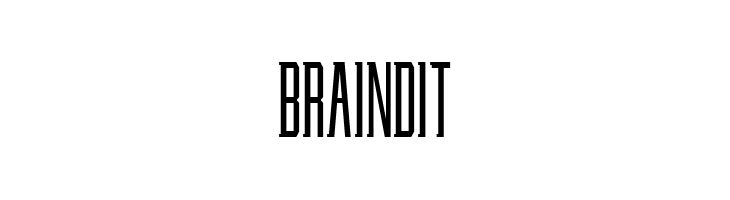 BRAINDIT  Free Fonts Download
