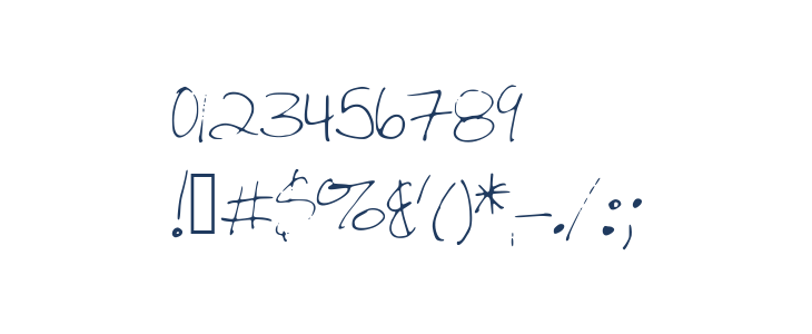 BRANDEEZFONTV2 Other Characters